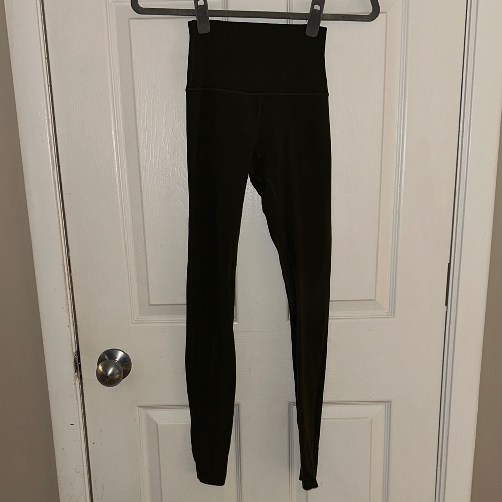 lululemon athletica Army Green Leggings
